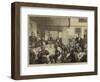 The General Election, Mr Disraeli at the Market Ordinary, Aylesbury, on Saturday Last-Valentine Walter Lewis Bromley-Framed Giclee Print