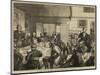 The General Election, Mr Disraeli at the Market Ordinary, Aylesbury, on Saturday Last-Valentine Walter Lewis Bromley-Mounted Giclee Print