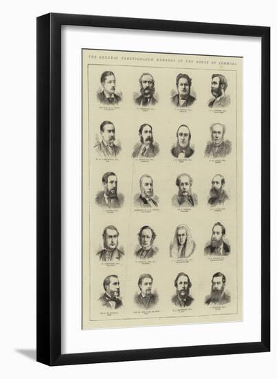 The General Election, New Members of the House of Commons-null-Framed Giclee Print