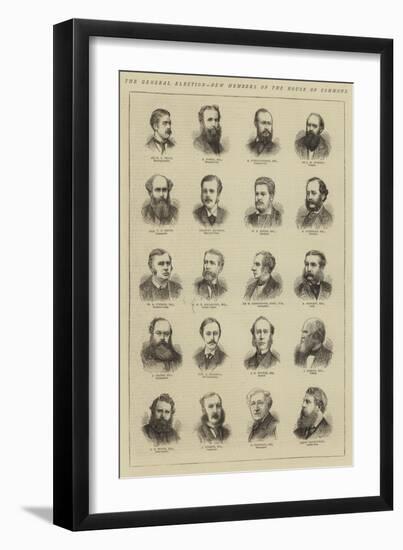 The General Election, New Members of the House of Commons-null-Framed Giclee Print