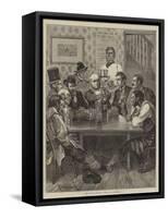 The General Election, Opening the Campaign-Richard Caton Woodville II-Framed Stretched Canvas