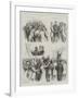 The General Election, Sketches at a London Club-Francis S. Walker-Framed Giclee Print