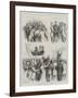 The General Election, Sketches at a London Club-Francis S. Walker-Framed Giclee Print