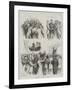 The General Election, Sketches at a London Club-Francis S. Walker-Framed Giclee Print