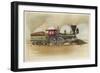 The "General" Featured in a Dramatic Civil War Incident-null-Framed Art Print