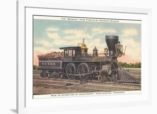 The General, Locomotive, Chattanooga, Tennessee-null-Framed Art Print