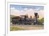 The General, Locomotive-null-Framed Art Print