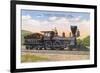 The General, Locomotive-null-Framed Premium Giclee Print