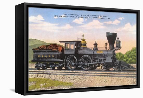 The General, Locomotive-null-Framed Stretched Canvas