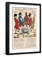 The General P--S, or Peace, 1783-null-Framed Giclee Print