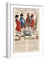 The General P--S, or Peace, 1783-null-Framed Giclee Print