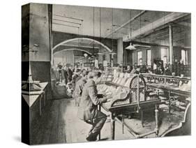 The General Post Office St. Martin'S-Le-Grand London: Foreign Mail Sorting Room-null-Stretched Canvas