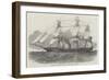 The General Screw Steam-Ship Company's New Vessel, Queen of the South-Edwin Weedon-Framed Giclee Print