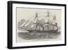 The General Screw Steam-Ship Company's New Vessel, Queen of the South-Edwin Weedon-Framed Giclee Print