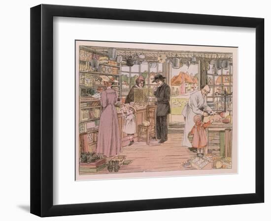 The General Store, from "The Book of Shops," 1899-Francis Donkin Bedford-Framed Giclee Print