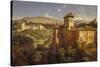 The Generalife Palace, Granda, 1862-Eduard Gerhardt-Stretched Canvas