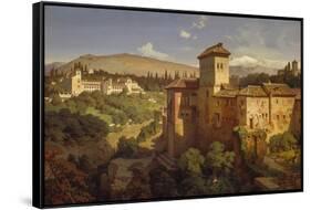 The Generalife Palace, Granda, 1862-Eduard Gerhardt-Framed Stretched Canvas