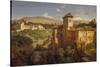 The Generalife Palace, Granda, 1862-Eduard Gerhardt-Stretched Canvas