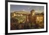 The Generalife Palace, Granda, 1862-Eduard Gerhardt-Framed Premium Giclee Print