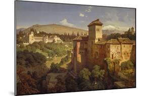 The Generalife Palace, Granda, 1862-Eduard Gerhardt-Mounted Giclee Print