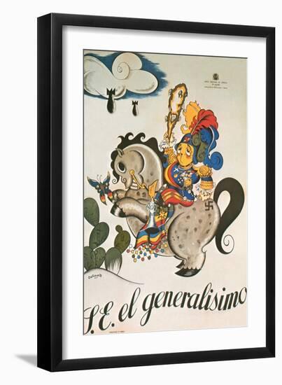 The Generalissimo-Canavate-Framed Art Print