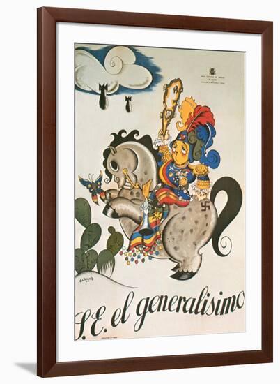 The Generalissimo-Canavate-Framed Art Print