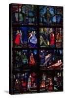 The Geneva Window, Eight Panels Depicting Scenes from Early Irish Literature, 1929-Harry Clarke-Stretched Canvas