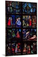 The Geneva Window, Eight Panels Depicting Scenes from Early Irish Literature, 1929-Harry Clarke-Mounted Giclee Print