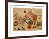 The Genius of France Extirpating Despotism Tyranny and Oppression from the Face of the Earth or the-null-Framed Giclee Print