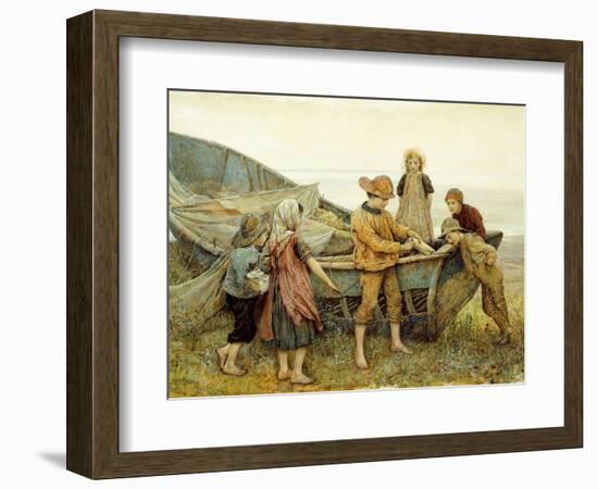 The Genius of the Village-Arthur Hopkins-Framed Giclee Print