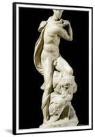 The Genius of Victory, by Michelangelo-null-Framed Premium Photographic Print