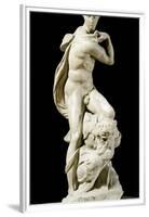The Genius of Victory, by Michelangelo-null-Framed Premium Photographic Print