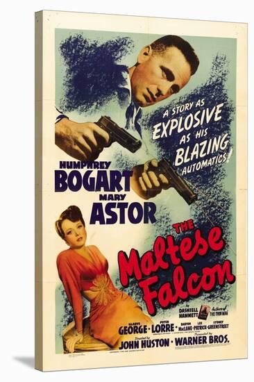 The Gent From Frisco, 1941, "The Maltese Falcon" Directed by John Huston-null-Stretched Canvas