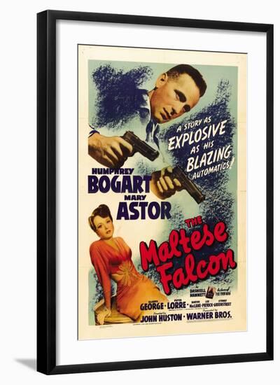 The Gent From Frisco, 1941, "The Maltese Falcon" Directed by John Huston-null-Framed Giclee Print