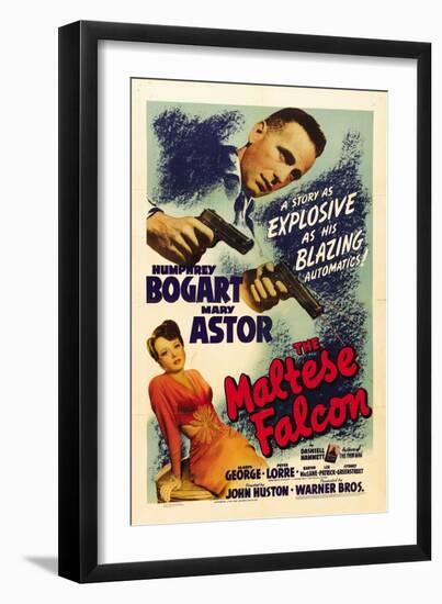 The Gent From Frisco, 1941, "The Maltese Falcon" Directed by John Huston-null-Framed Premium Giclee Print