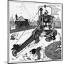 The Gentle Art of Excavating-William Heath Robinson-Mounted Art Print