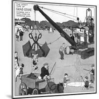 The Gentle Art of Excavating-William Heath Robinson-Mounted Art Print