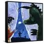 The Gentle Dragon-Gerry Embleton-Framed Stretched Canvas