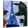 The Gentle Dragon-Gerry Embleton-Stretched Canvas