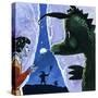 The Gentle Dragon-Gerry Embleton-Stretched Canvas