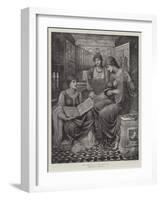 The Gentle Music of the Bygone Day-John Melhuish Strudwick-Framed Giclee Print