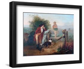 The Gentle Shepherd-Alexander Johnston-Framed Giclee Print