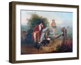 The Gentle Shepherd-Alexander Johnston-Framed Giclee Print