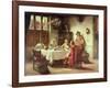 The Gentlemen's Debate-Fritz Wagner-Framed Giclee Print