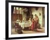 The Gentlemen's Debate-Fritz Wagner-Framed Giclee Print