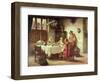 The Gentlemen's Debate-Fritz Wagner-Framed Giclee Print