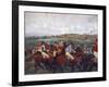 The Gentlemen's Race, before the Start, 1862-Edgar Degas-Framed Giclee Print