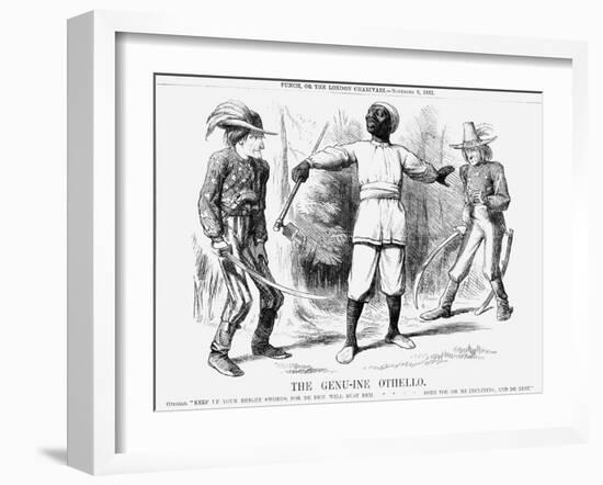 The Genu-Ine Othello, 1861-null-Framed Giclee Print