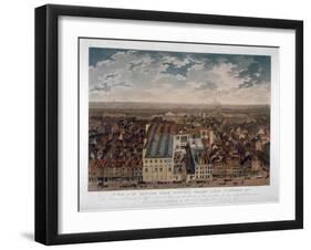 The Genuine Beer Brewery, Golden Lane, London, 1807-JS Barth-Framed Giclee Print