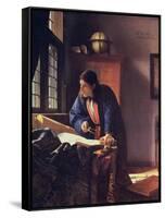 The Geographer, 1668-1669-Johannes Vermeer-Framed Stretched Canvas